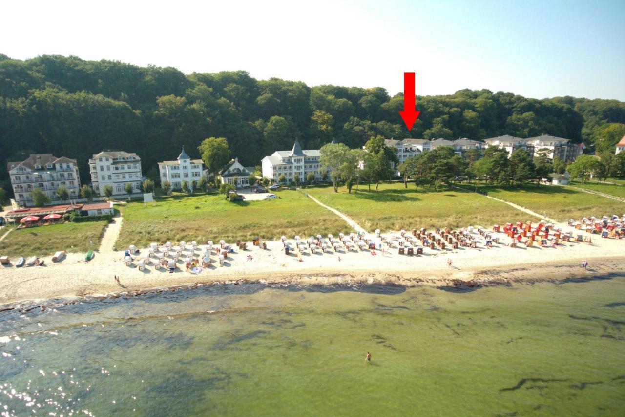 Aparthotel Ostsee Fewo 6 Balkon, Meerblick, Strand Binz Exterior foto