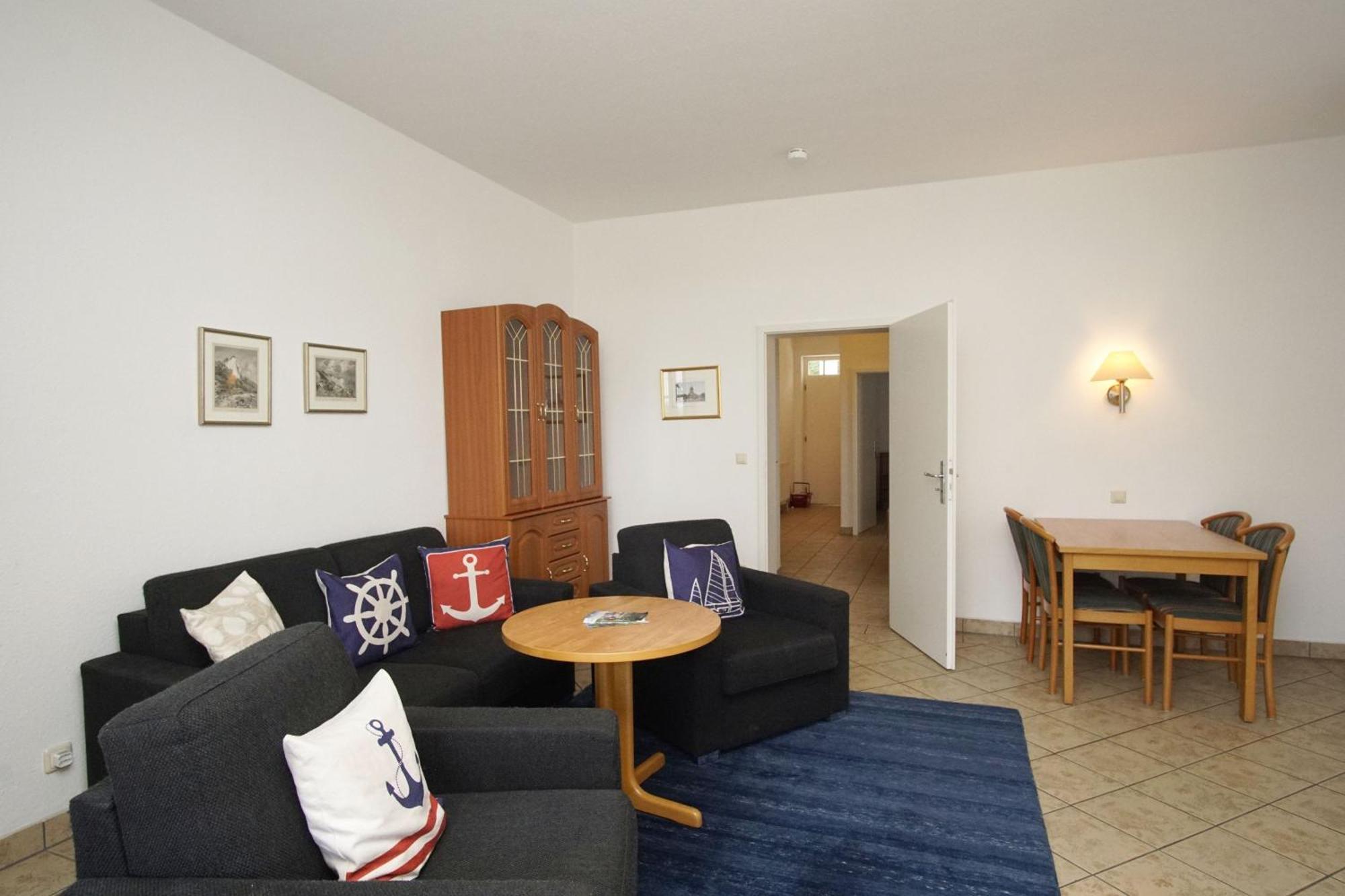 Aparthotel Ostsee Fewo 6 Balkon, Meerblick, Strand Binz Exterior foto
